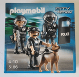 PLAYMOBIL CITY ACTION Unité des forces spéciales de police réf 5186 dès 4 ans