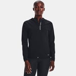 Veste Under Armour Outrun The Storm pour femme Noir / réfléchissant / réfléchissant XS