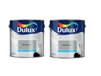 Dulux Smooth Emulsion Matt Paint - Warm Pewter - 5L - Walls and Ceiling