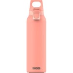 SIGG - Insulated Water Bottle - Thermo Flask Hot & Cold One Light - With Fruit Strainer - Leakproof - BPA Free - 18/8 Stainless Steel - Pink - 0.55L