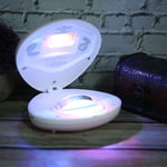 Innovative ShellShaped USB Rechargeable LED Projector Light Night