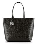 ARMANI EXCHANGE VERNICE Shoulder shopping bag, patent effect