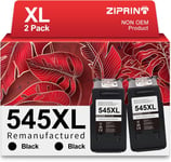 545Xl Cartouches D'Encre Compatibles Avec Canon Pg-545 Xl Pour Imprimante Canon Pixma Mx495 Mg2450 Mg2550 Mg2950 Ip2850 Mg3050 Mg3051 Ts3150 (2 Noires)[Q210]