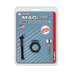 Mini Maglite AA accessory kit - with lenses and pocket clip