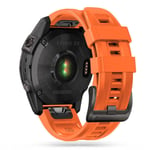 Universal Garmin 22mm Iconband Tech-Protect Line Silikon Reim - Oransje