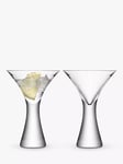 LSA International Moya Cocktail Glass, Set of 2, 300ml, Clear