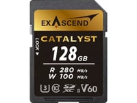 Karta Exascend Catalyst Sdxc 128 Gb Class 10 Uhs-Ii/U3 V60 (Ex128gsdv60)