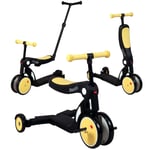 Looping SCOOTIZZ Draisienne Evolutive 5 en 1 avec Barre de poussée/Tricycle B...