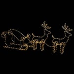 Julepynt Fééric Lights And Christmas Christmas Reindeer 320 Led, Utendørs Lyspynt