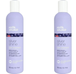 2x Milk _Shake Silver Shine Light Shampoo for blond or grey- 300ml