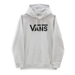 Vans Men's Classic PO Hooded Sweatshirt, White Heather, XXL