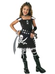 Girls Pirate Drama Queen Scar-Let Costume Halloween Book Week Fancy Dress Outfit