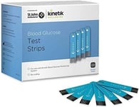 Kinetik Wellbeing Blood Glucose Test Strips (Pack of 50)