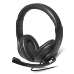 Casque Gamer PC et multimédia Tour d'oreille + Microphone + Connecteurs 3,5 mm Haute qualité pas cher pour NOEL