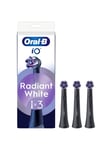 Oral-B Børstehoder iO Radiant White Black - 3 pcs