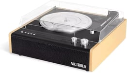 Victrola Eastwood Bluetooth Turntable Light Wood Record Player Music Vinyl