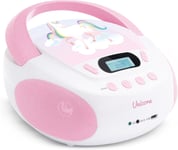 Lecteur CD MP3 Unicorn Enfant avec Port USB