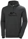 Helly Hansen Nord Graphic Pull à Capuche pour Homme, 983 Ébène, L