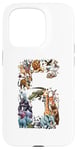 Coque pour iPhone 15 Pro Animaux du zoo pour 6e anniversaire de 6 ans