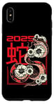 iPhone XS Max 2025 Year of the Snake Chinese New Year Lunar Zodiac Flowers Case