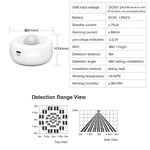 Tuya Smart WiFi PIR DéTecteur de Mouvement Capteur Alarme Infrarouge Corps Humain Vie Intelligente APP Fonctionne