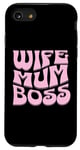 Coque pour iPhone SE (2020) / 7 / 8 Mums the Boss – Cadeau mignon pour la fête des mères