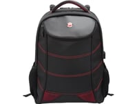 Bestlife Backpack 17 "Notebook Snake Eye Gaming Usb Red Bb-3332R