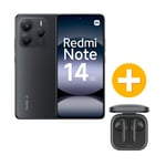 Smartphone Xiaomi Redmi Note 14 5g 256go Noir + Buds6 + Coque