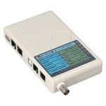 4-in-1 Wire Tester Tracker for RJ11 RJ45/Cat5 Cat6/USB BNC LAN/UTP STP LAN