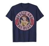 Disney Beauty And The Beast Circle Belle With Roses T-Shirt