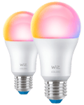 WiZ Smart LED-normallampa 7W E27 A60 - 2-pack