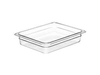 Kantine Cambro 1/2Gn 3,9L 32,5X26,5X6,5Cm Polykarbonat Klar, 6 Stk/Eske