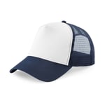 Beechfield Junior Snapback Trucker - keps - French Navy/White - One Size