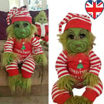 Christmas Grinch Baby Stuffed Plush Toys Grinch Doll Xmas Kids Gifts Home Decor