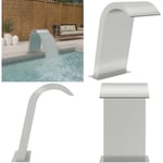 Fontaine de piscine 50x30x60 cm Acier inoxydable - fontaine de piscine - fontaines de piscine - Home & Living - Argent