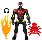 MixMashers Marvel Spider-Man, Figurine Miles Morales à mélanger et Combiner avec Accessoires