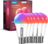 Govee RGBWW Smart Light Bulbs, Colour Changing LED Bulbs with Music Sync, 54 16