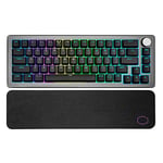 Cooler Master CK721 Clavier de Jeu mécanique sans Fil 65% RVB