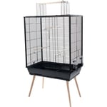 Raised Bird Cage Neo Jili XL Svart H132cm – Zolux