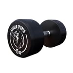 Gorilla Sports Håndvægte GS Gummi - 2,5-40 kg Vægt 15 kg