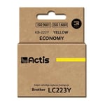 Cartridge KB-223Y replacement Brother LC223Y Standard 10 ml - Compatible - Ink Cartridge - Actis