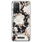 Babaco ERT GROUP mobile phone case for Xiaomi Redmi Note 11T 5G/11S 5G/POCO M4 Pro 5G original and officially Licensed pattern Flowers 044, partially transparent