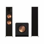 Klipsch RP-8000F II &amp; RP-1200SW Högtalarpaket 2.1 Svart