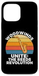 Coque pour iPhone 13 Pro Max Woodwinds Unite the Reeds Revolution Band Camp