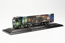 Herpa modèle de Camion Man TGX GX Semi-remorque frigorifique Habes, fidèle à l'original à l'échelle 1:87, modèle de Camion pour Diorama, modélisme, pièce de Collection, Made in Germany