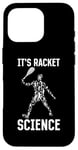 Coque pour iPhone 16 Pro It's Racket Science - Jeu de tennis amusant