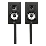 Polk Audio Monitor XT20 High-Resolution Bookshelf Loudspeakers, Hi-Res Certified Performance, Dolby Atmos Certified & DTS:X Compatible, Black