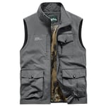 Veste Militaire À Séchage Rapide Pour Homme Avec Poches Extérieures,Gilet En Fibre,Manteau De Randonnée,Pêche,Cyclisme,Dulwork,Printemps,Automne