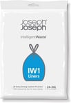 Joseph Joseph IW1 Bin Liners, General Waste Bags with Tie Tape Drawstring Pack 