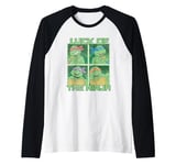 Teenage Mutant Ninja Turtles Luck Of The Ninja Box Up Raglan Baseball Tee